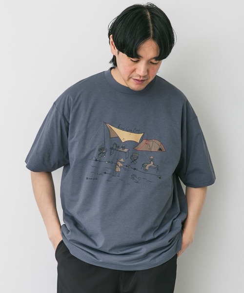 snow peak tシャツ 「別注」Snow Peak×DOORS WaterActive Print