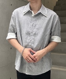 Otte シャツ バイカラーオープンカラーシャツ メンズ : ZOZOTOWN Yahoo