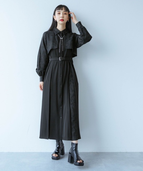 HARE 「HARE」 シャツワンピース FREE ブルー レディース