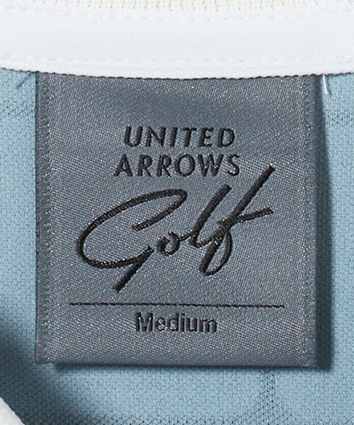 UNITED ARROWS GOLF ポロシャツ ポロ ウィメンズ プレイド