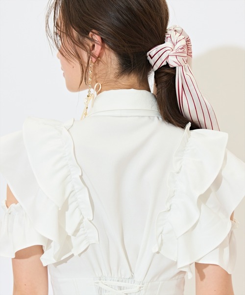 WILLSELECTION（ウィルセレクション） ワンピース ラッフルスリーブ