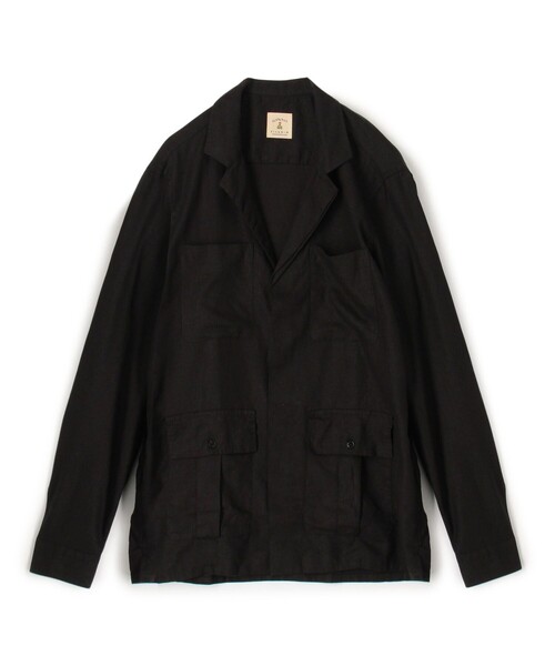 GUY ROVER ビームス別注 リネンシャツジャケット Brilla per il gusto（ブリッラ ペル イル グスト）【別注】GUY ROVER