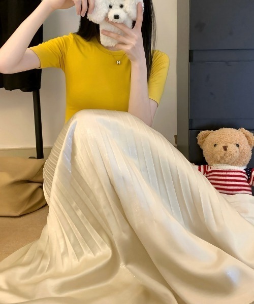【新品】ELLIEプリーツスカート Aelina スカート プリーツスカート : ZOZOTOWN Yahoo!店 - 通販