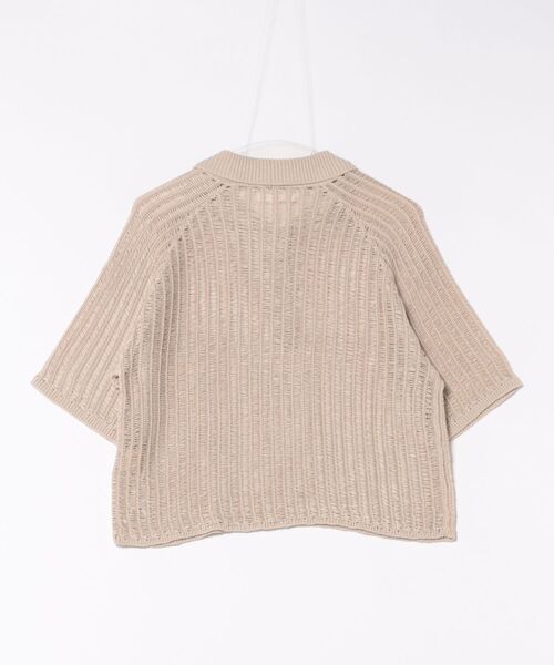 anuke ニット セーター Mesh Polo Knit レディース : ZOZOTOWN