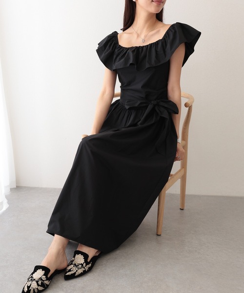 Lace Ladies（レースレディース） ワンピース フリル ウエストリボン