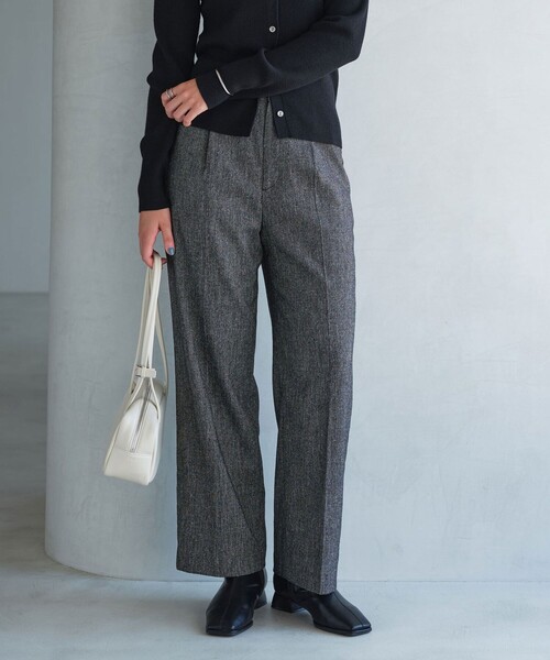green label relaxing スラックス パンツ 「size SHORTあり