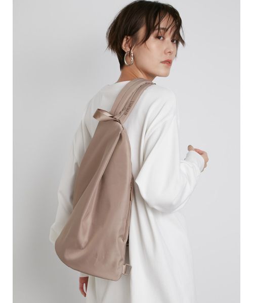 emmi デイバック リュック eco 撥水2wayボディバックパック レディース