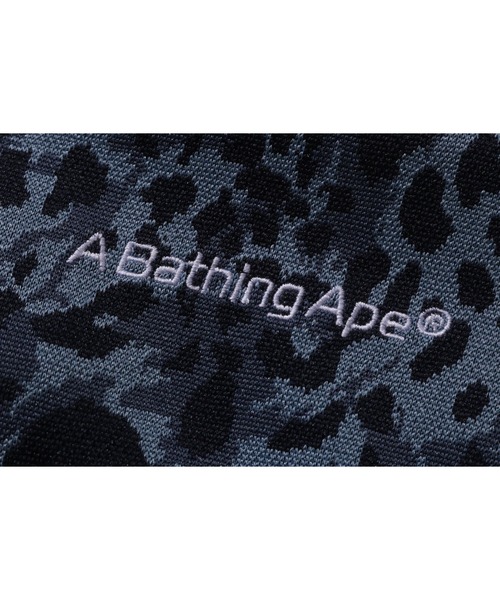 A BATHING APE ジャージ WILD LEOPARD PATTERN RELAXED FIT