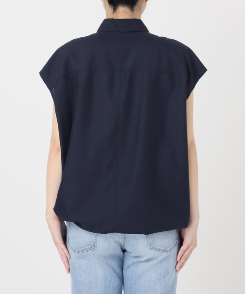 Spick＆Span ブラウス シャツ ソフトブロードフレンチヘム