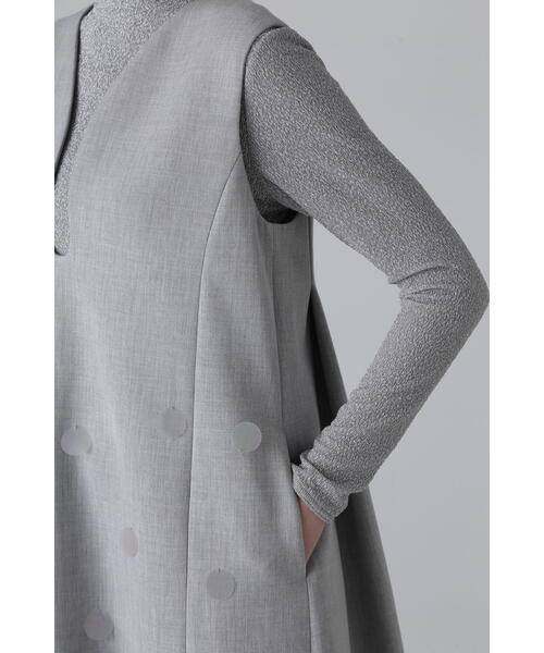 ADORE（アドーア） ワンピース スポンジーダブルクロスワンピース