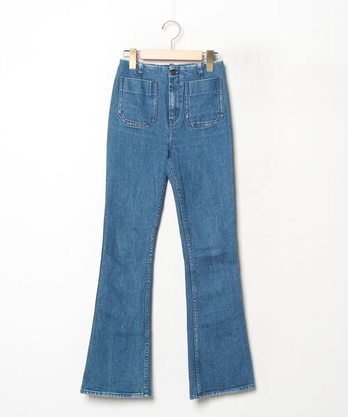 verybrain デニムパンツ Verybrain バックベルト スキニーデニム Very  
