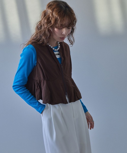 bohmal（ボマール） ベスト ジレ ビスチェデザインバルーンベスト