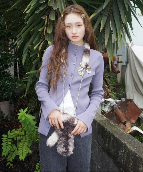 musubore（ムスボレ） 手袋 fur bag? gloves / ショルダーファーミトン