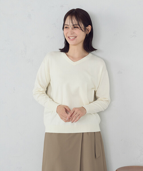 COMME CA ISM（コムサイズム） ニット セーター 「マシン