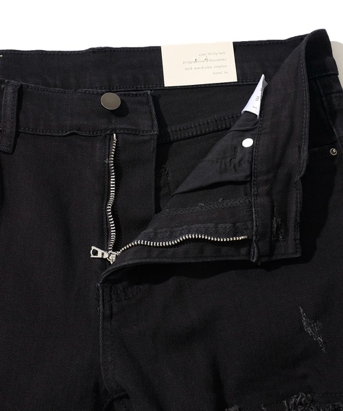 mnml（ミニマル） ジーンズ 「mnml/ミニマル」PAISLEY STRETCH DENIM