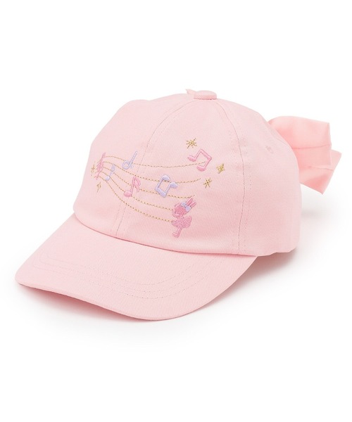 KP DECO（ケーピーデコ） キャップ 帽子 mimiちゃん サテンリボン