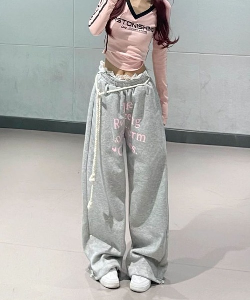 GLAMOROUS JANE（グラマラスジェーン） ワイドパンツ スウェットパンツ