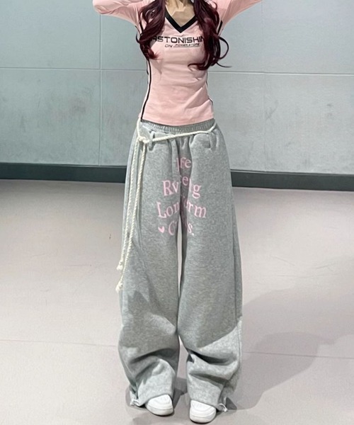 GLAMOROUS JANE（グラマラスジェーン） ワイドパンツ スウェットパンツ