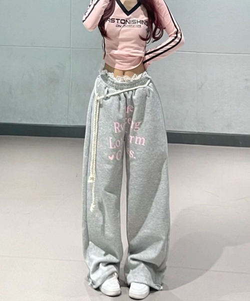 GLAMOROUS JANE（グラマラスジェーン） ワイドパンツ スウェットパンツ