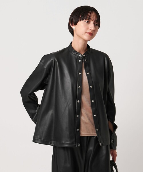 cinoh アウター CINOH（チノ） ブルゾン アウター 「別注」「CINOH」レザーライク