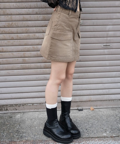 WEGO（ウィゴー） デニムスカート WEGO/「25年秋冬新作」ヴィンテージ