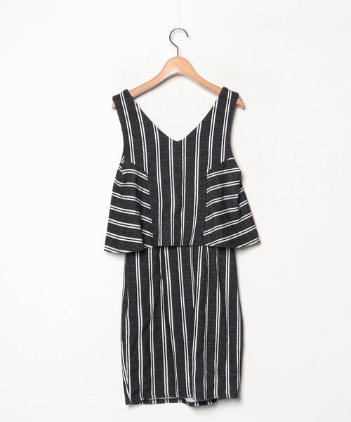 「LILIDIA」 サロペットスカート 0 ブラック レディース_画像2