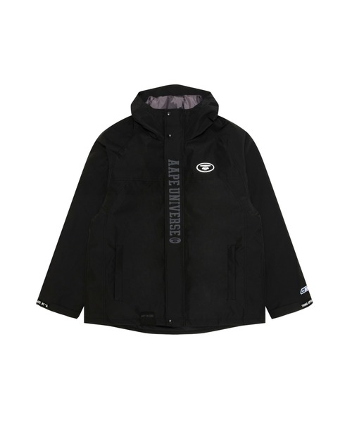 【L】Aape エイプ『 AAPE HOODIE DOWN JACKET 』 AAPE BY A BATHING APE（エーエイプバイアベイシングエイプ） ダウン