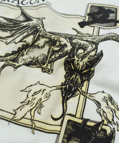 VINTAGE tシャツ 「USED」90's DELSOL “DRAGON” アート Tシャツ メンズ