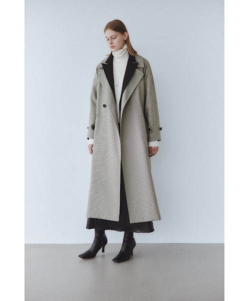 「MIESROHE」 タートルネックニット FREE ホワイト レディース_画像3