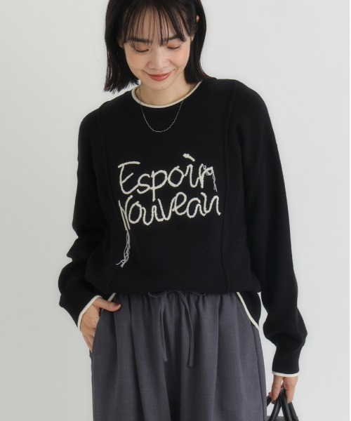 Right-on（ライトオン） ニット セーター 「HONEYSUCKLE ROSE