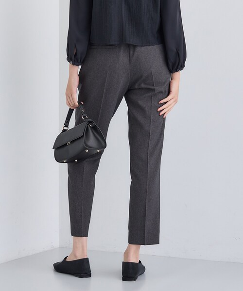 INDIVI（インディヴィ） スラックス パンツ 「洗える／通勤／スーツ
