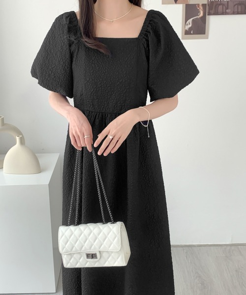 「emi+」 半袖ワンピース M モカ レディース_画像3