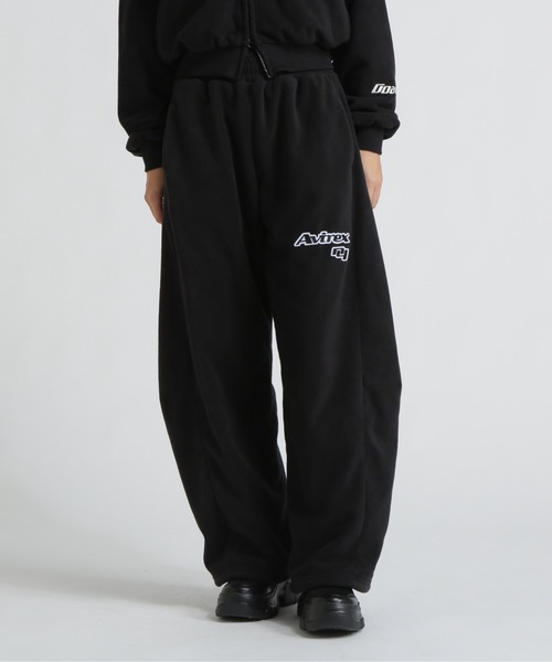 MOUSSY（マウジー） パンツ 「AVIREX×MOUSSY」FLEECE PANTS レディース