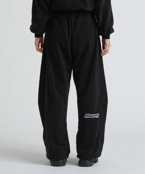 AVIREX × MOUSSY フレアパンツ MOUSSY（マウジー） パンツ 「AVIREX×MOUSSY」FLEECE PANTS レディース