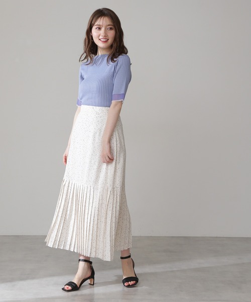 「N.（N. Natural Beauty Basic）」 半袖ニット MEDIUM オフホワイト レディース_画像8