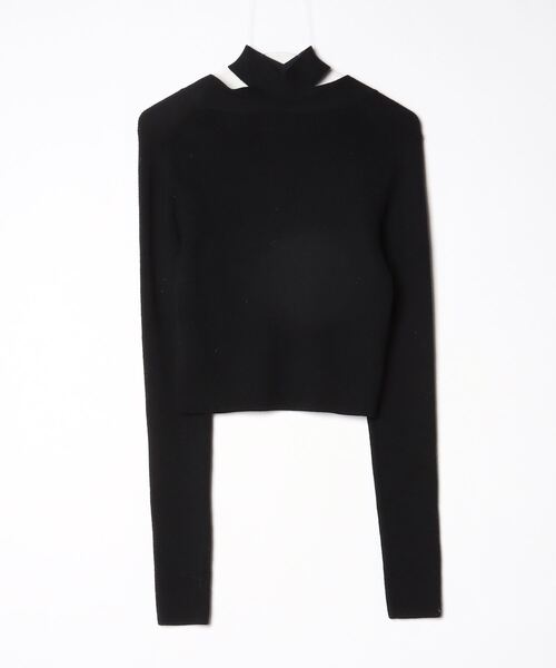 「ALLEGE」 ニットカーディガン 1 ブラック レディース_画像2