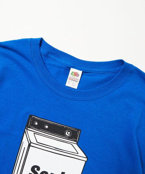 「MUSIC TEE」 半袖Tシャツ X-LARGE ブルー メンズ_画像2