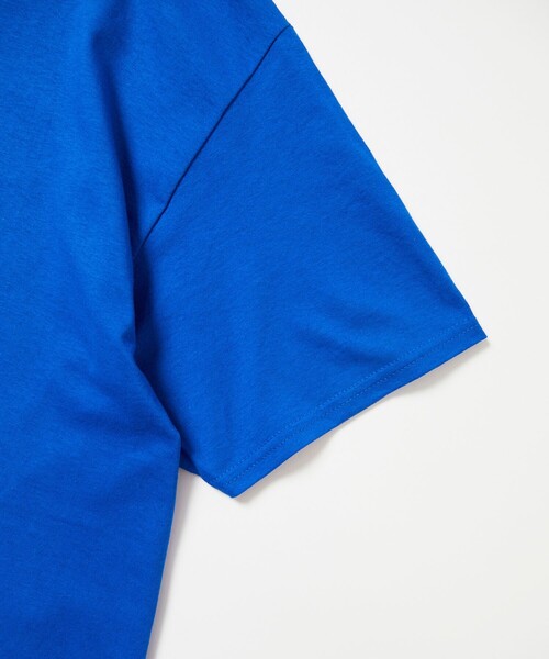 「MUSIC TEE」 半袖Tシャツ X-LARGE ブルー メンズ_画像7
