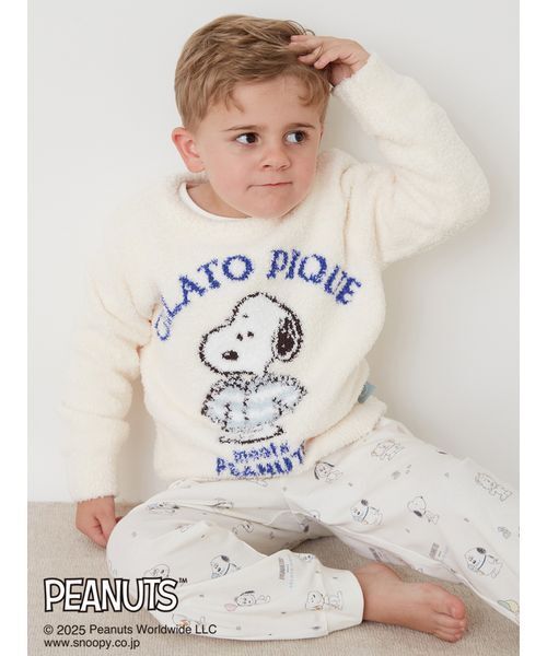 gelato pique（ジェラートピケ） パジャマ 「PEANUTS PUPPIES」「KIDS