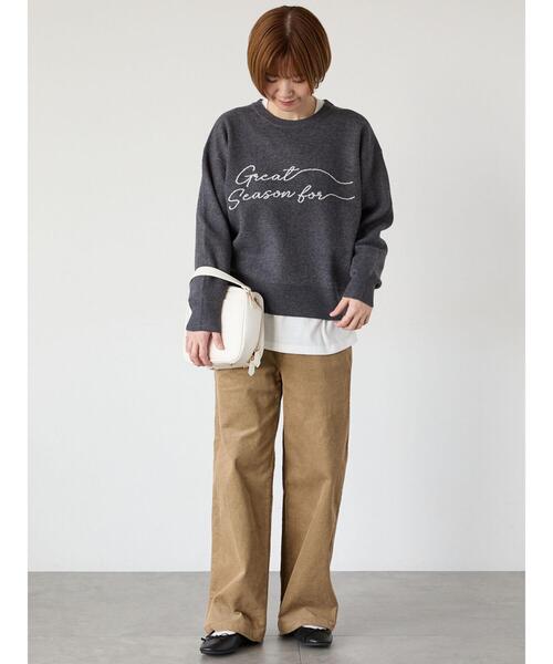 Lugnoncure（ルノンキュール） パンツ コーデュロイパンツ レディース