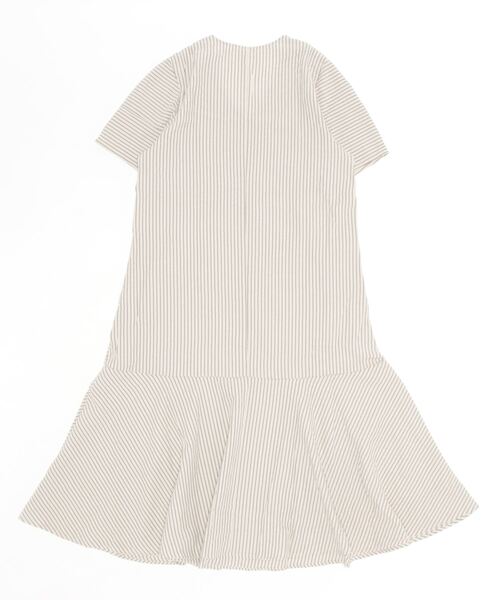 「BANICO」 半袖ワンピース LARGE グレー レディース_画像2