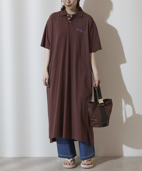 Firsthand（ファーストハンド） シャツワンピース FREE ネイビー