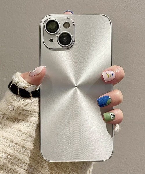 Fun & Daily（ファンアンドデイリー） スマホケース Space Silver