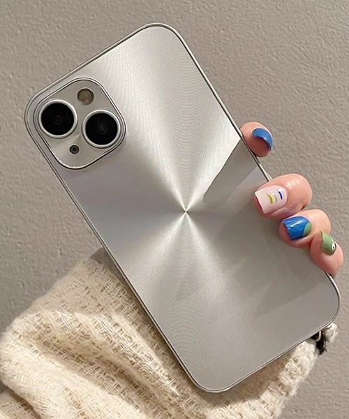 Fun & Daily（ファンアンドデイリー） スマホケース Space Silver