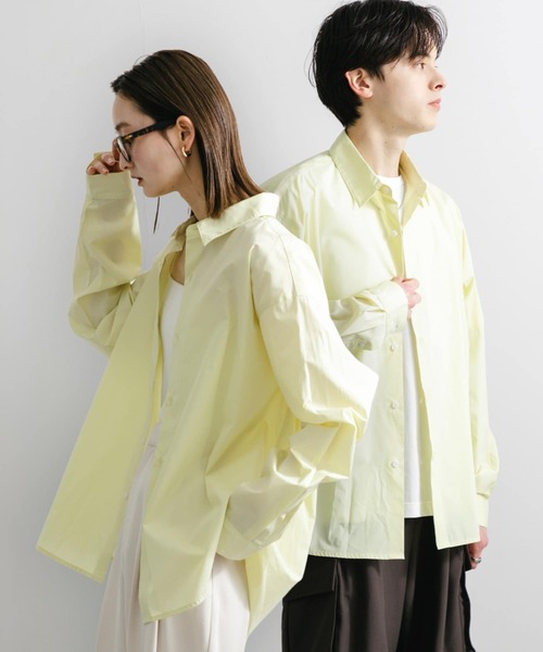 SENSE OF PLACE by URBAN RESEARCH 長袖シャツ X-LARGE イエロー