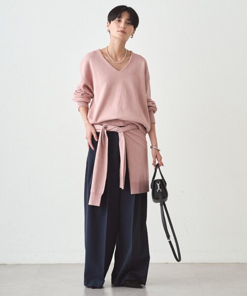 Loungedress（ラウンジドレス） ニット セーター コットンVニット