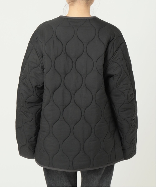 「JOURNAL STANDARD relume」 キルティングブルゾン FREE ブラック レディース_画像5