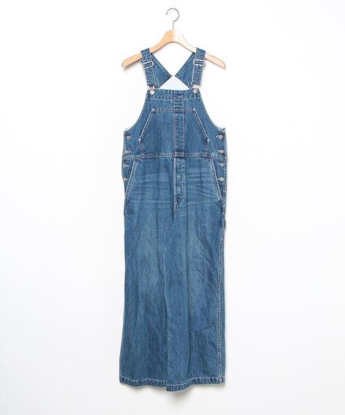 FRAMeWORK（フレームワーク） オーバーオール 38 ブルー レディース