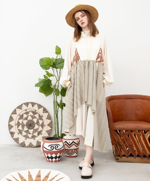 チャイハネ（CAYHANE） ワンピース 「チャイハネ」スラミィナ変形