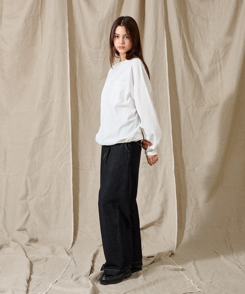 「WETTEMPT」 デニムパンツ SMALL ライトブルー メンズ_画像4